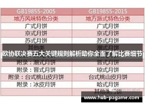 欧协联决赛五大关键规则解析助你全面了解比赛细节